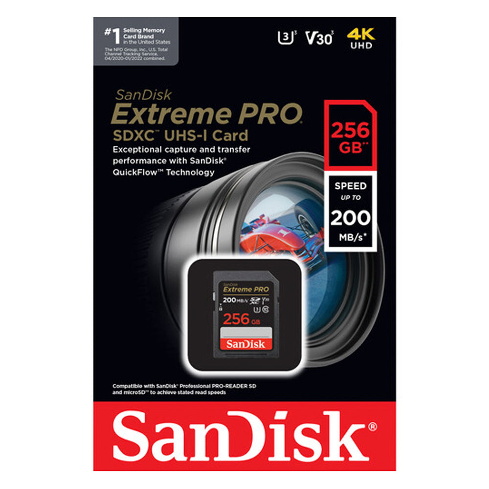 Tarjeta Micro SDXC  SanDisk Extreme PRO, 128 GB, Hasta 200 MB/s, UHS-I,  U3, V30, A2, 4K UHD y Full HD, Negro